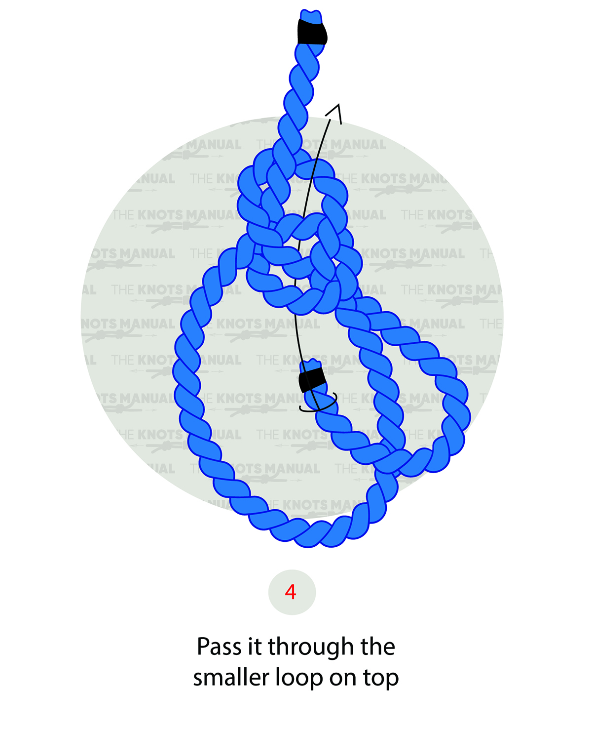 Yosemite Bowline Knot - Step 4