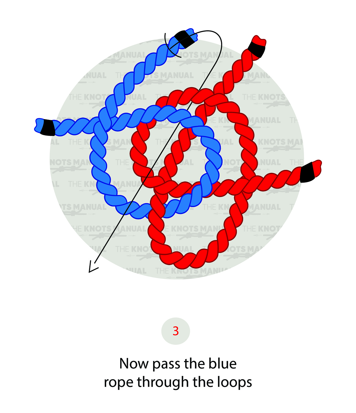 Zeppelin Bend Knot step 3