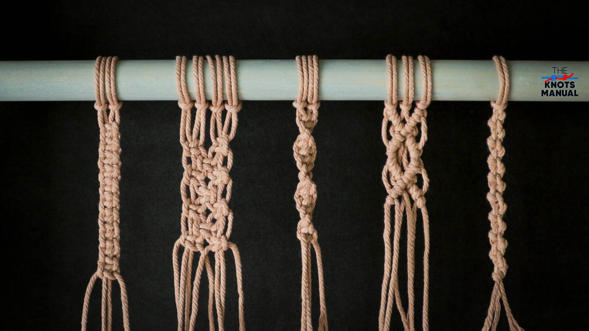 Basic macrame knots