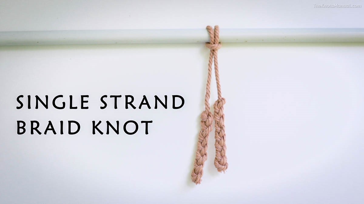 Single Strand Braid Knot