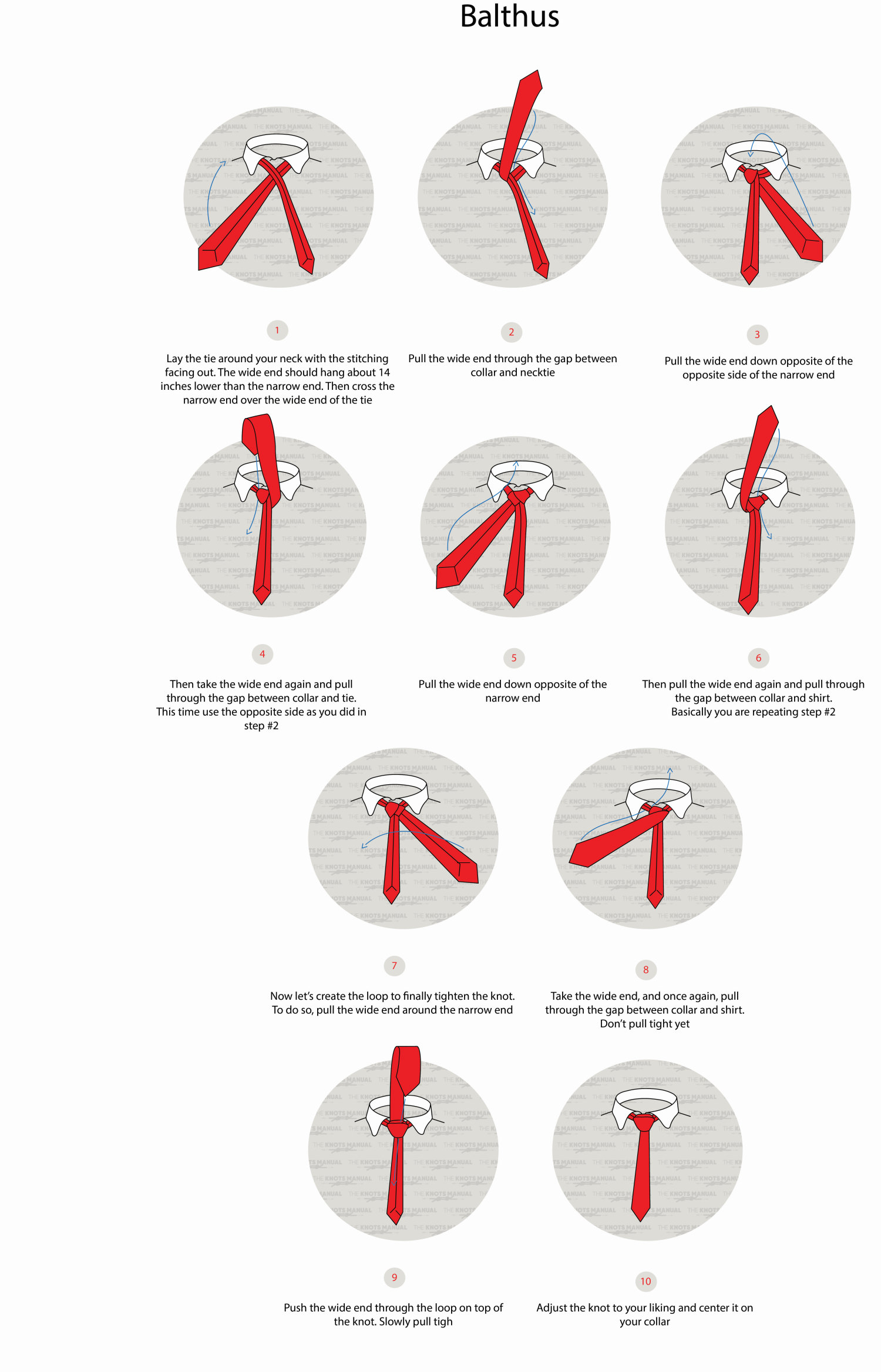 Balthus Knot Step by step