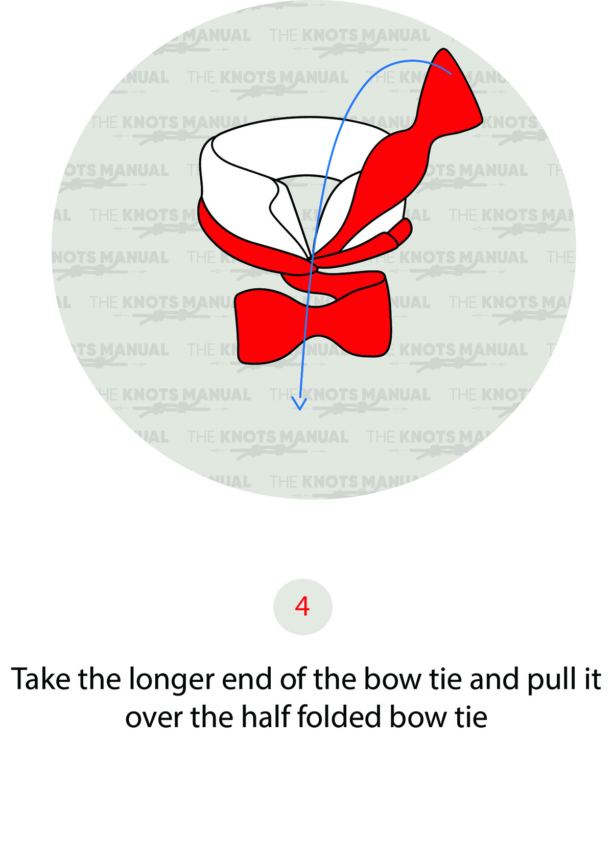 BowTie Knot Step 4