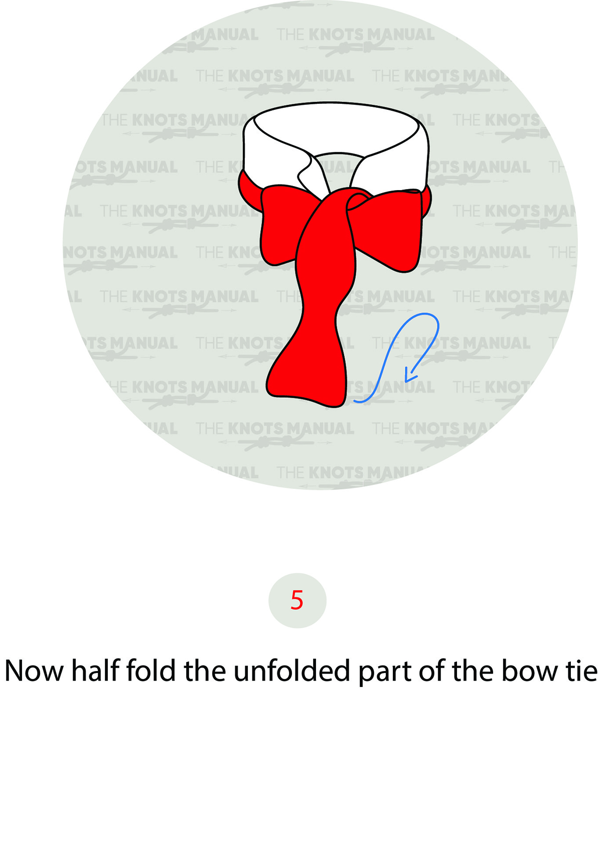 BowTie Knot Step 5