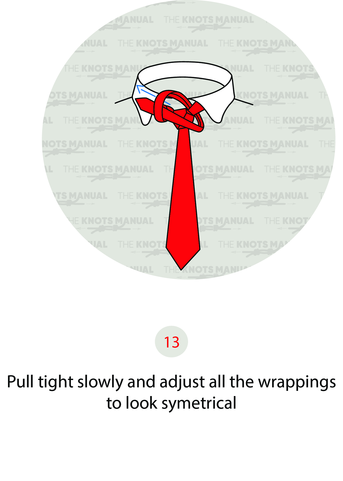 Eldredge Knot Step 13