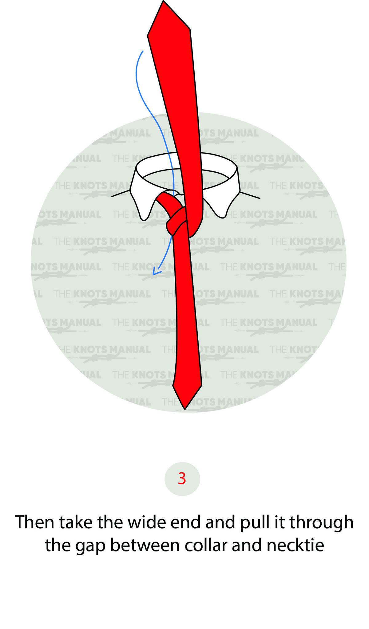 How To Tie A Half Windsor Knot Step 3
