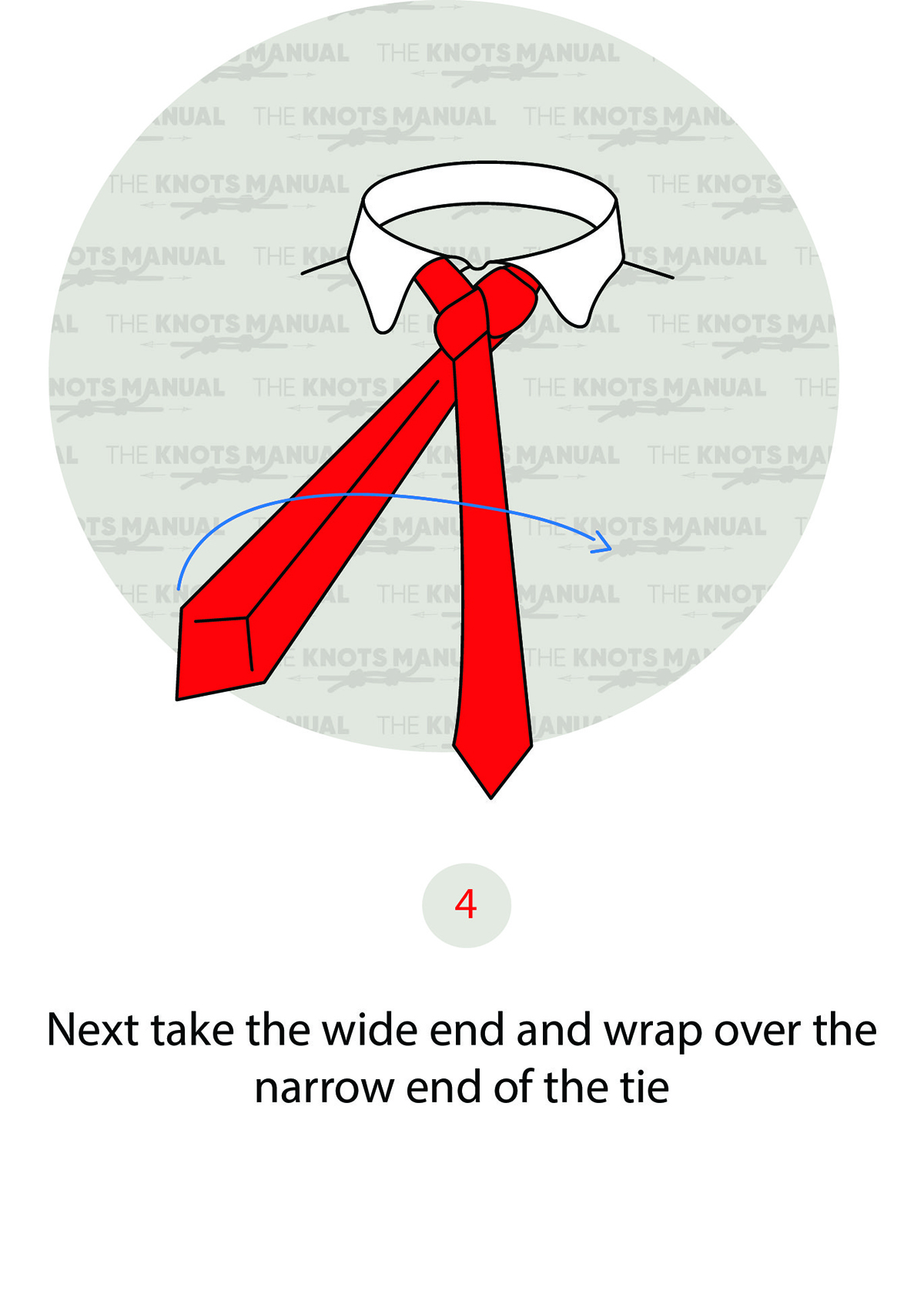 How To Tie A Half Windsor Knot Step 4
