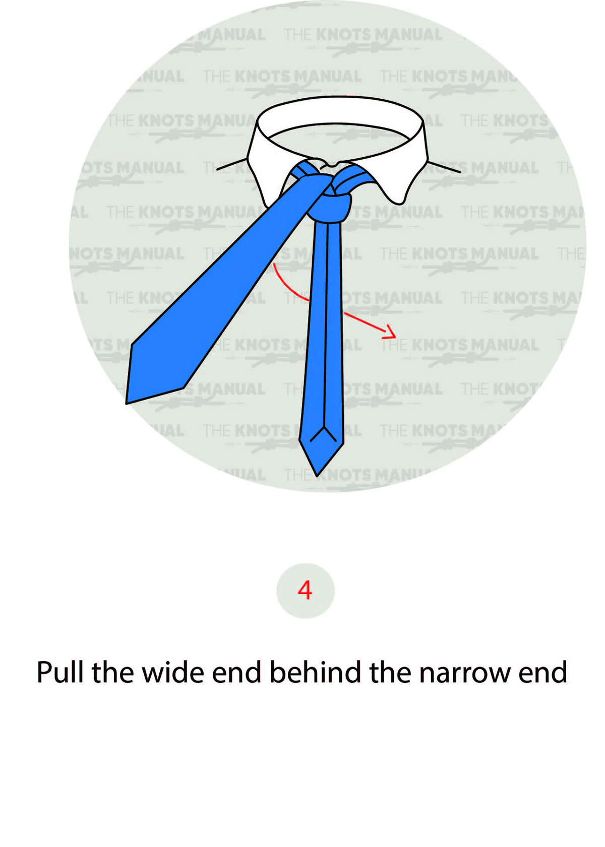 Manhattan Tie Knot Step 4