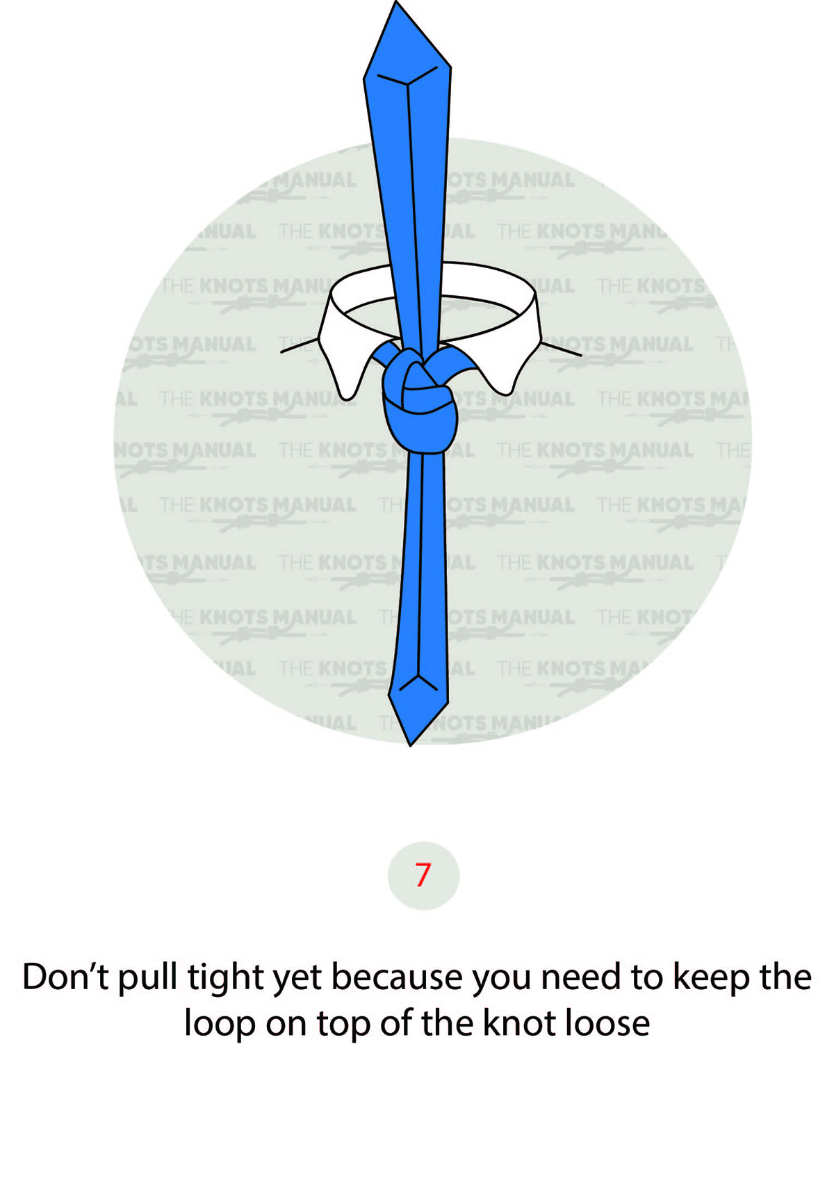 Manhattan Tie Knot Step 7