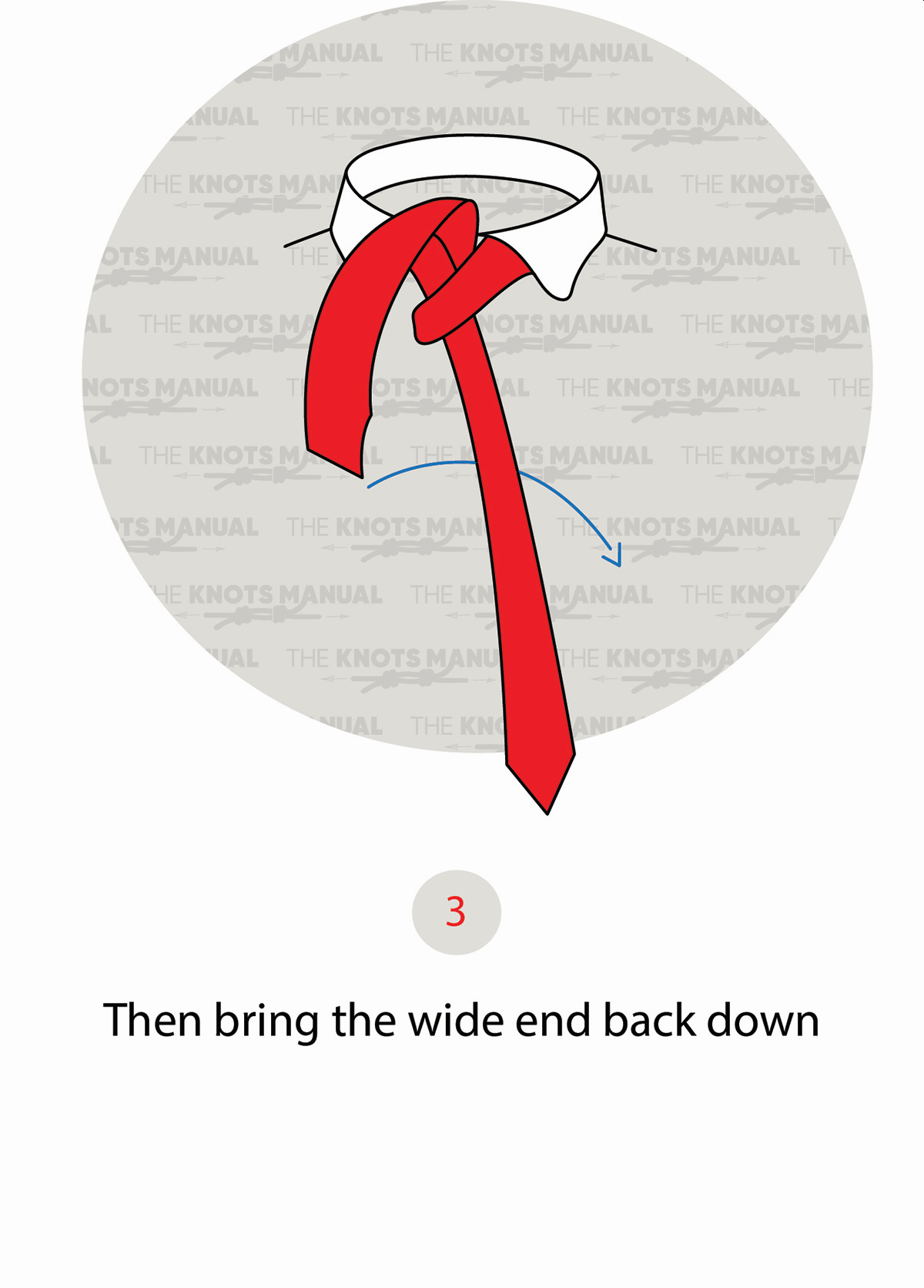 How To Tie A Windsor Knot Step 3