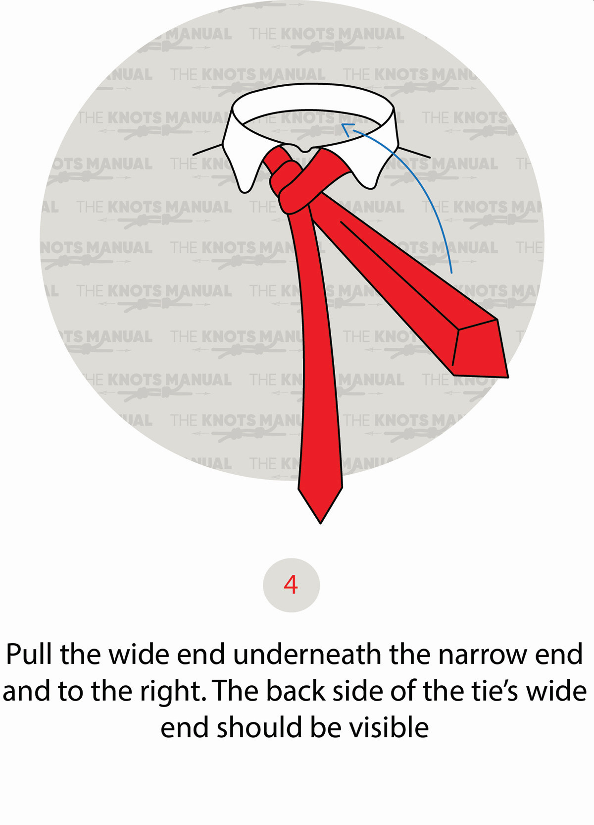 How To Tie A Windsor Knot Step 5