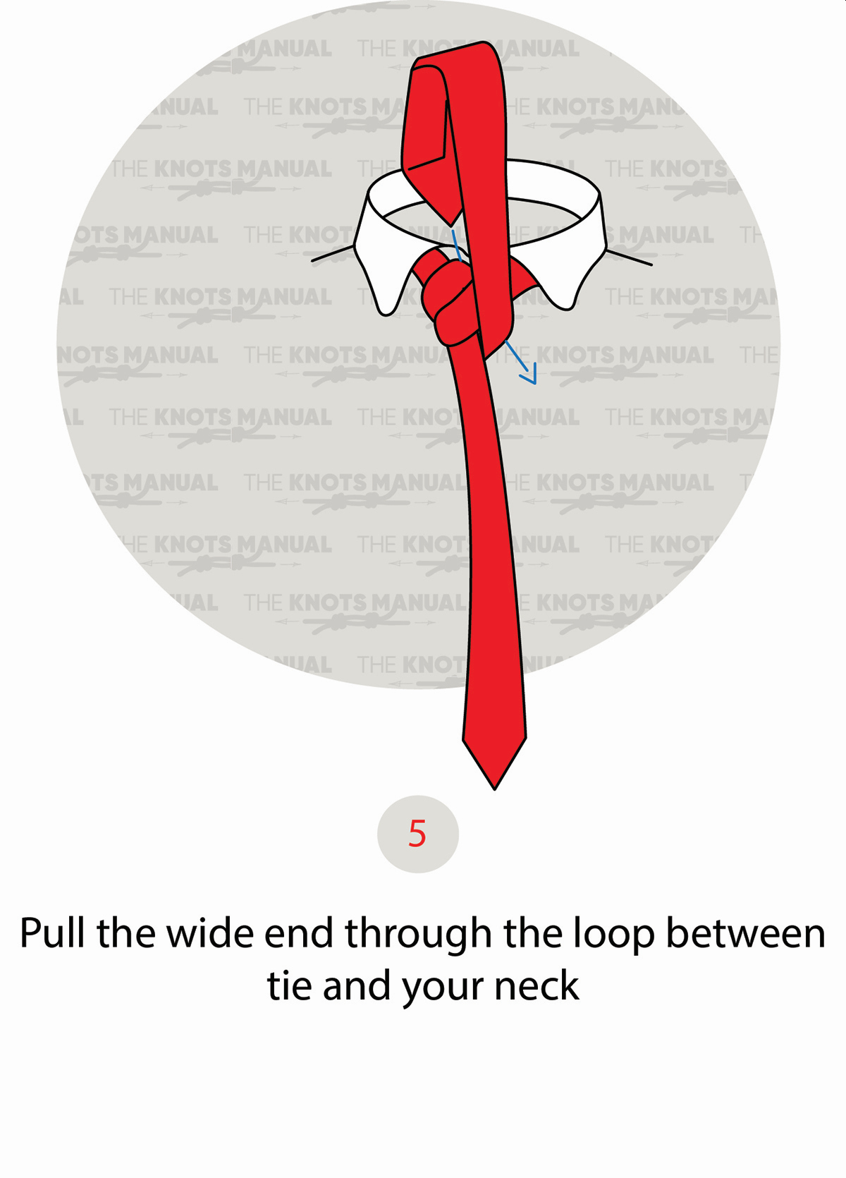 How To Tie A Windsor Knot Step 5