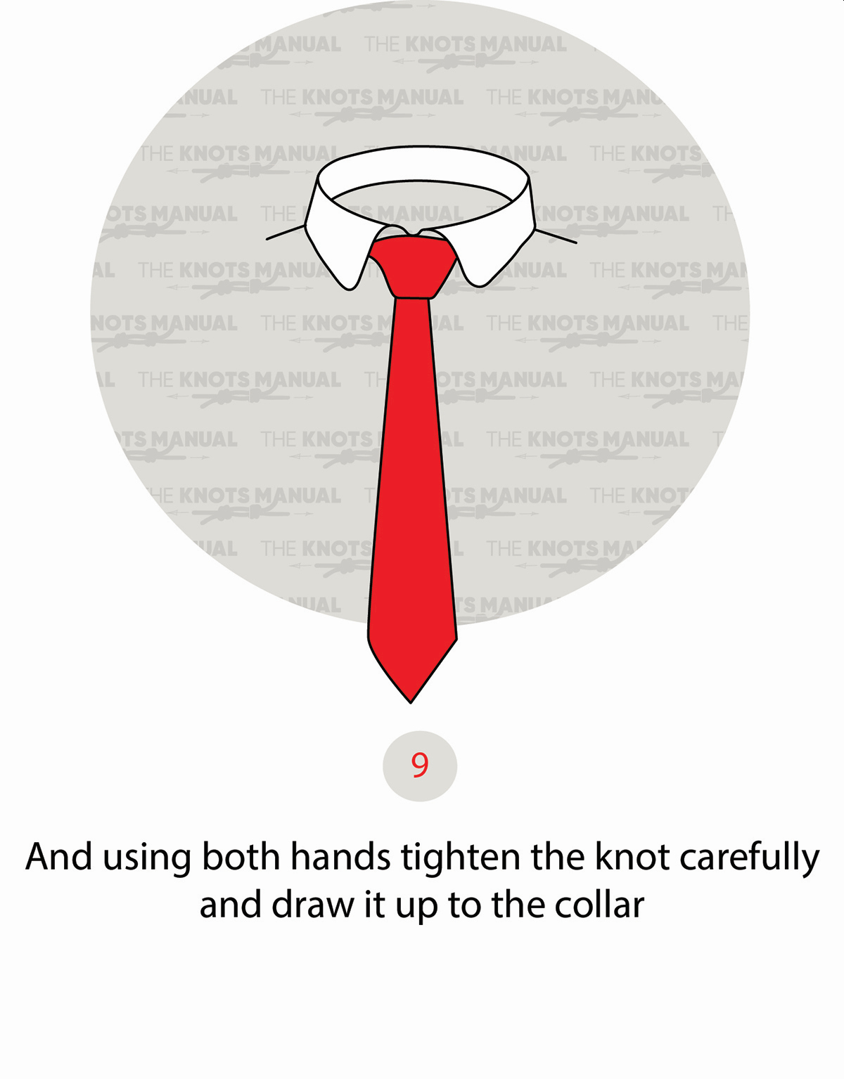 How To Tie A Windsor Knot Step 9